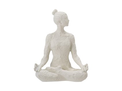 Designová dekorativní socha ADALINA bílá