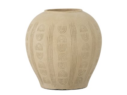 Terakotová váza TAYM přírodní