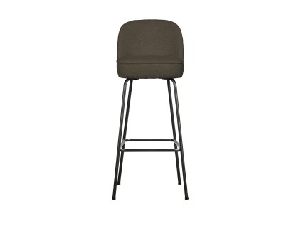 Barová židle VOGUE zelená bouclé 80 cm