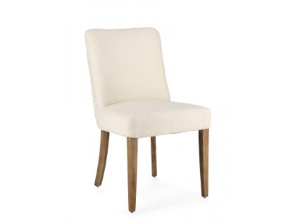 Jídelní židle BEATRIZ přírodní bouclé