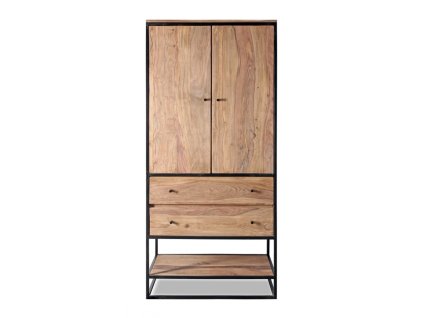 Dřevěný kabinet NARTAN hnědý 90x45 cm
