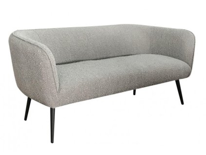 Třímístná pohovka AVRIL šedá bouclé 175 cm