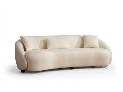 Třímístná pohovka NAPOLI krémová