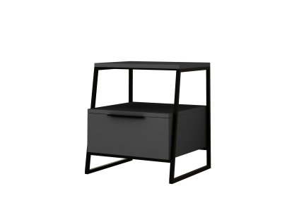 Noční stolek PAL tmavě šedý