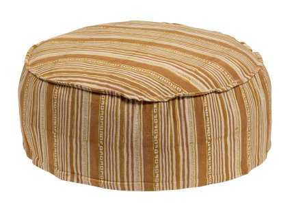 Bavlněný pouf BANDING 25x65 cm