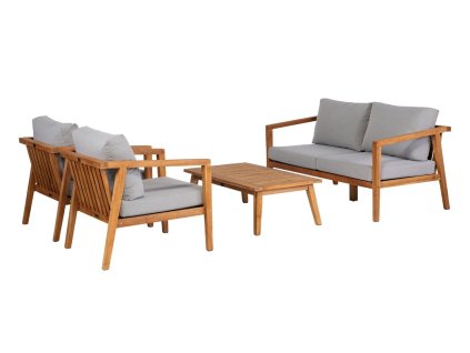 Zahradní set LUCCA šedý