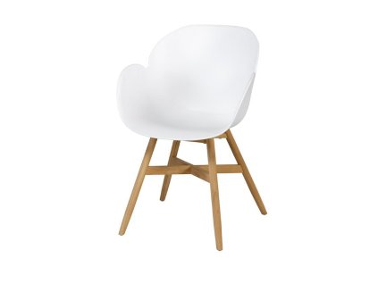 Zahradní židle TULIP bílá