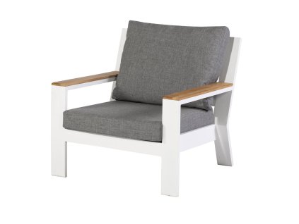 Zahradní křeslo VALERIE bílé