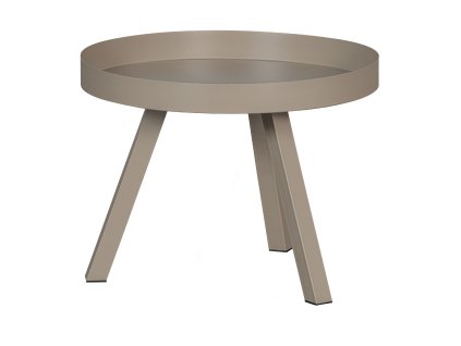 Kovový zahradní stolek SUNNY šedý O60cm