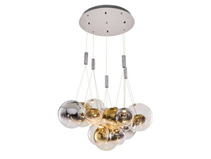 Závěsné světlo MULTICOLOR stříbrné