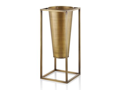 Kovový květináč LAOM bronzový