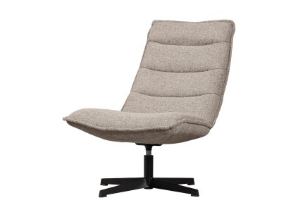 Otočné křeslo NIKA šedé bouclé