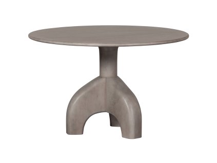 Kulatý jídelní stůl SMOOTH O120cm šedý