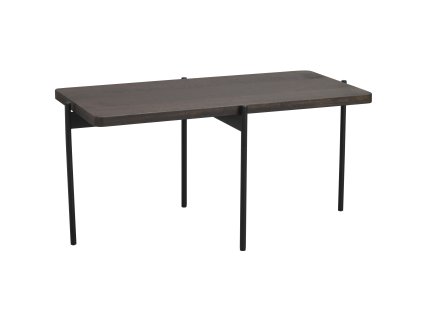 Konferenční stolek SHELTON hnědý 95x50 cm