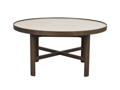 Konferenční stolek MARSDEN hnědý 90cm