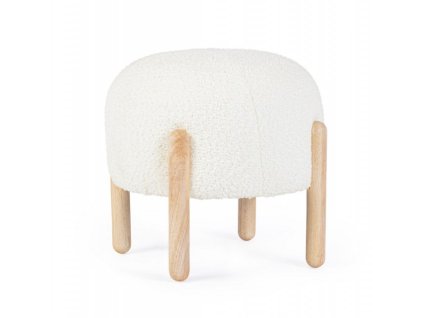 Stolička DAYLA 45 cm bílá