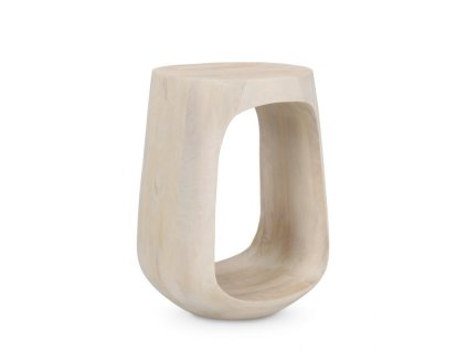 Odkládací stolek LOPEZ 33 cm světlý