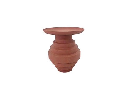 Odkládací stolek AMBA 35,5 cm hnědý