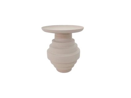 Odkládací stolek AMBA 35,5 cm béžový