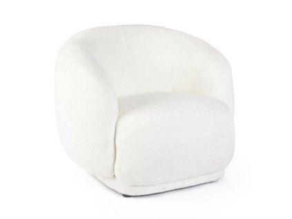 Křeslo TECLA bílé