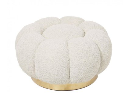 Puf FLOREL světlý