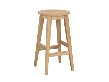Dřevěná barová stolička AUSTIN dub