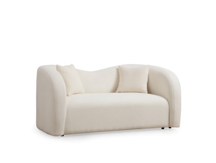 Dvoumístná pohovka ASOS bílá