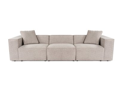 Třímístná pohovka LORA mocha 303 cm