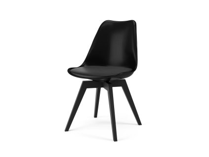 104987 jidelni zidle viborg cerna