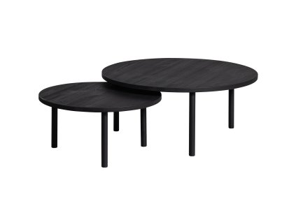 Konferenční stolek LAUT černá  o80 cm