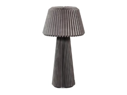 Papírová stojací lampa SAMI šedá