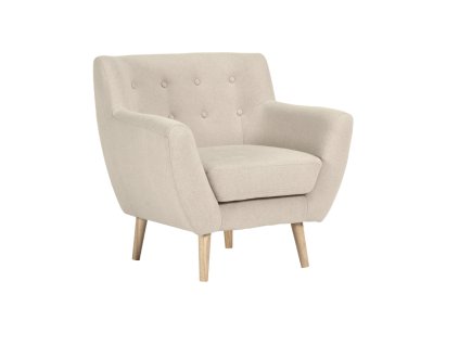 Béžové křeslo MONTE