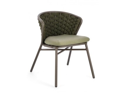Zahradní židle HARLOW zelená