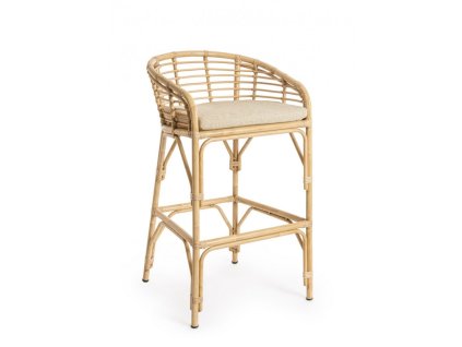 Barová židle ALAIDA světlá