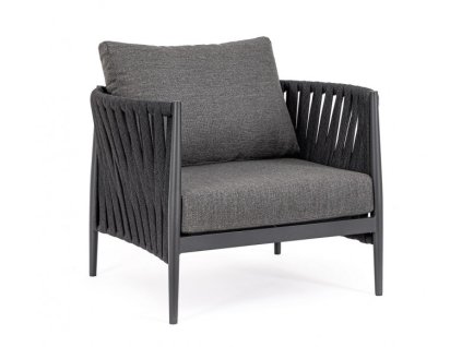 Zahradní křeslo JACINTA černé