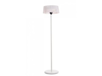 Zahradní ohřívací lampa HOLEN bílá