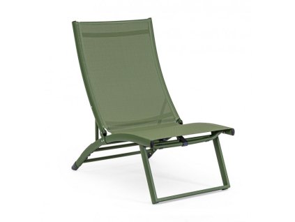 Zahradní lehátko TAYLOR zelené