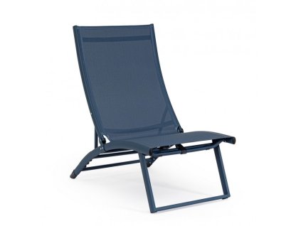 Zahradní lehátko TAYLOR modrá