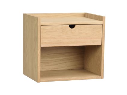 Noční stolek HILLMOND dub