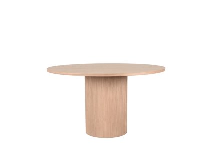 Kulatý jídelní stůl OLIVA o130 cm světlý