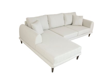 Čtyřmístná pohovka NERO světlá levá 250 cm