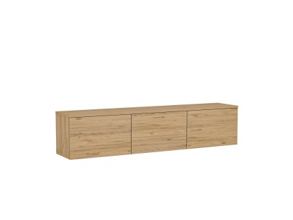 Dřevěný TV stolek NEON 160x32 cm