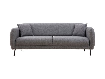 Třímístná pohovka SEVILLA šedá 214 cm