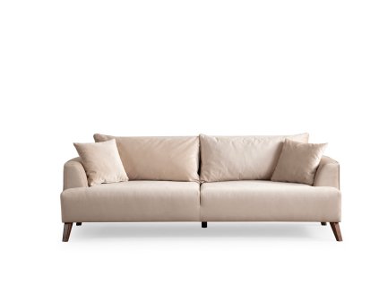 Třímístná pohovka BUHARA krémová