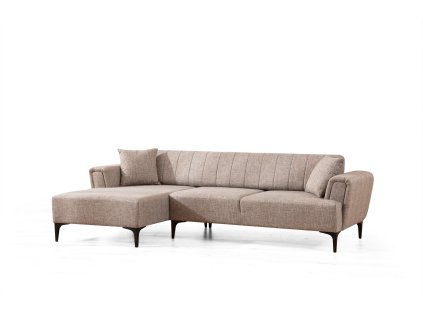 Rohová pohovka HAMLET béžová levá