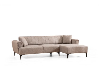 Rohová pohovka HAMLET béžová pravá