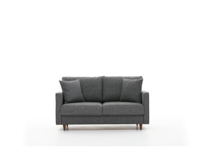 Dvoumístná pohovka EVA šedá 155 cm