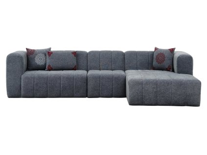 Rohová pohovka BEYZA pravá šedá