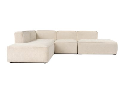 Rohová pohovka MORE M levá krémová