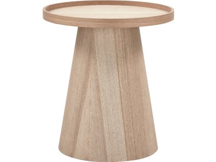 Dřevěný odkládací stolek MAUD 50xO45CM